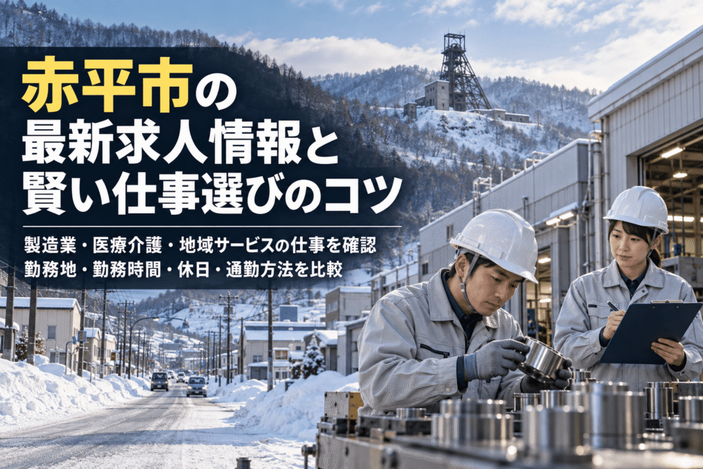 赤平市の最新求人情報と賢い仕事選びのコツ