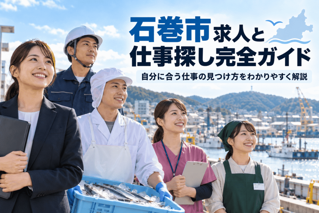 石巻市求人と仕事探し完全ガイド