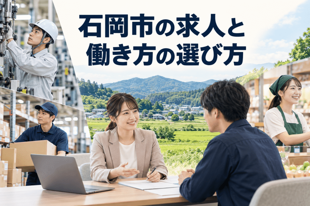 石岡市の求人と働き方の選び方