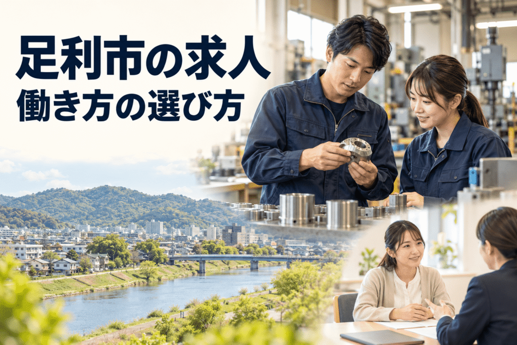 足利市の求人と働き方の選び方